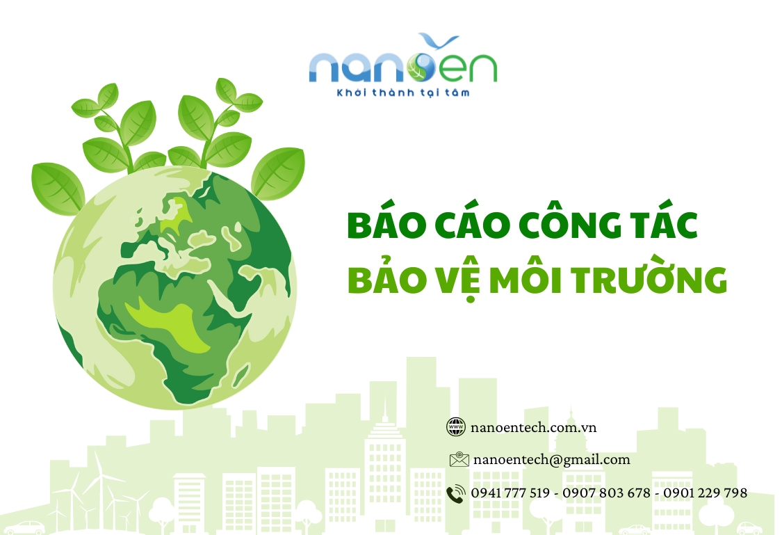 Báo cáo công tác bảo vệ môi trường