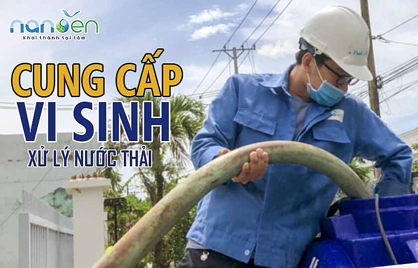 Cung cấp vi sinh cho hệ thống xử lý nước thải 