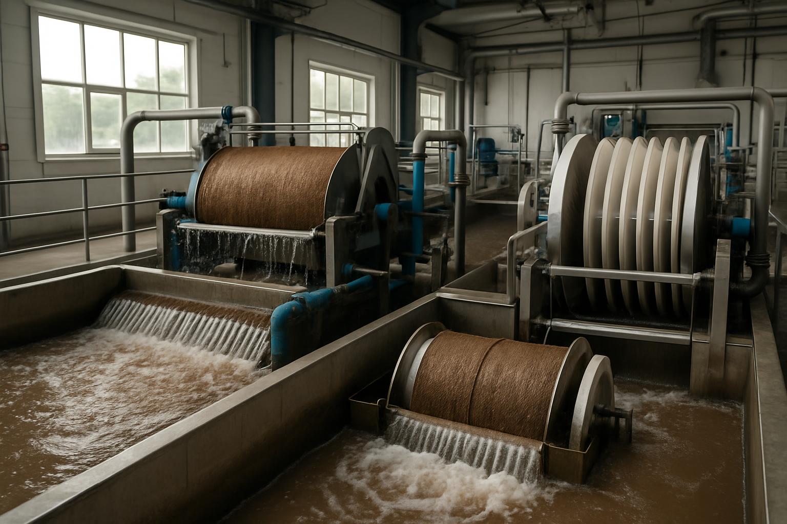 Bảo trì định kỳ thiết bị lọc trong trạm xử lý nước thải