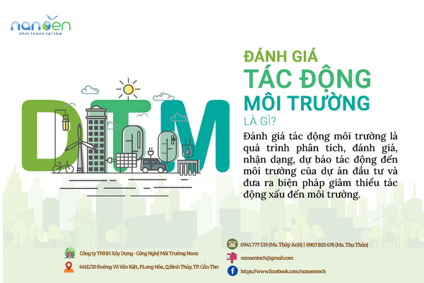 Đối tượng phải thực hiện Đánh Giá Tác Động Môi Trường