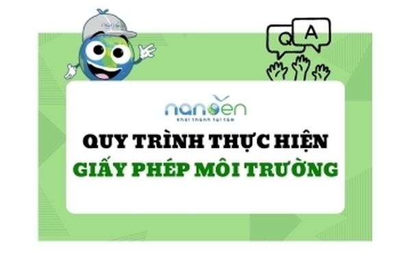 Quy trình thực hiện giấy phép môi trường